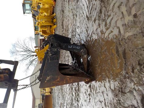 caterpillar grapple bucket for sale